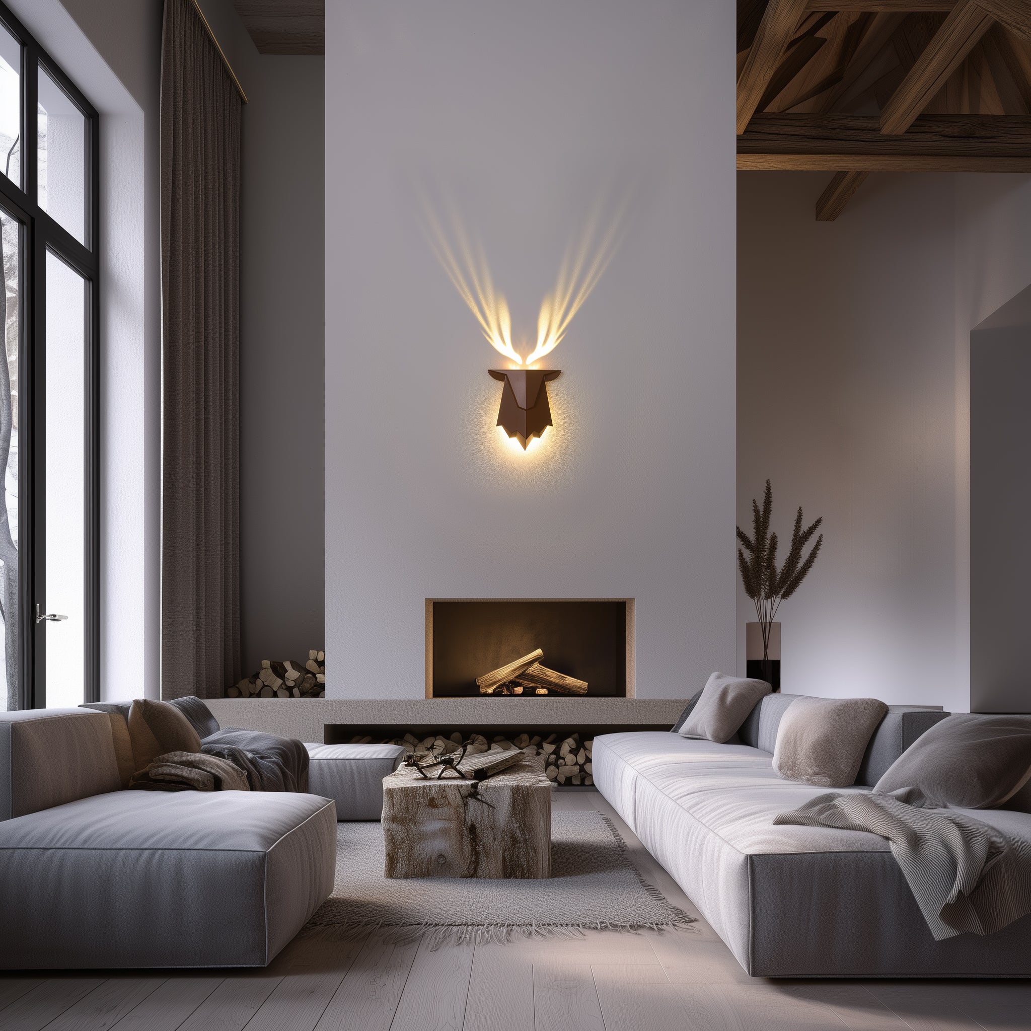 Elk Wall Lamp, Creative Projection Lamp