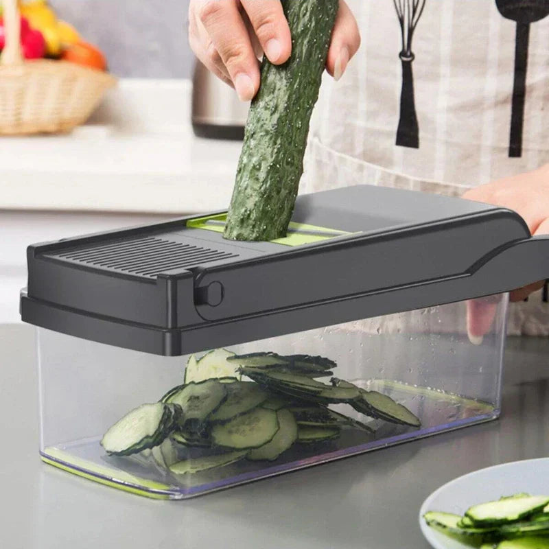 16 Pieces/Set Multifunctional Vegetable Chopper